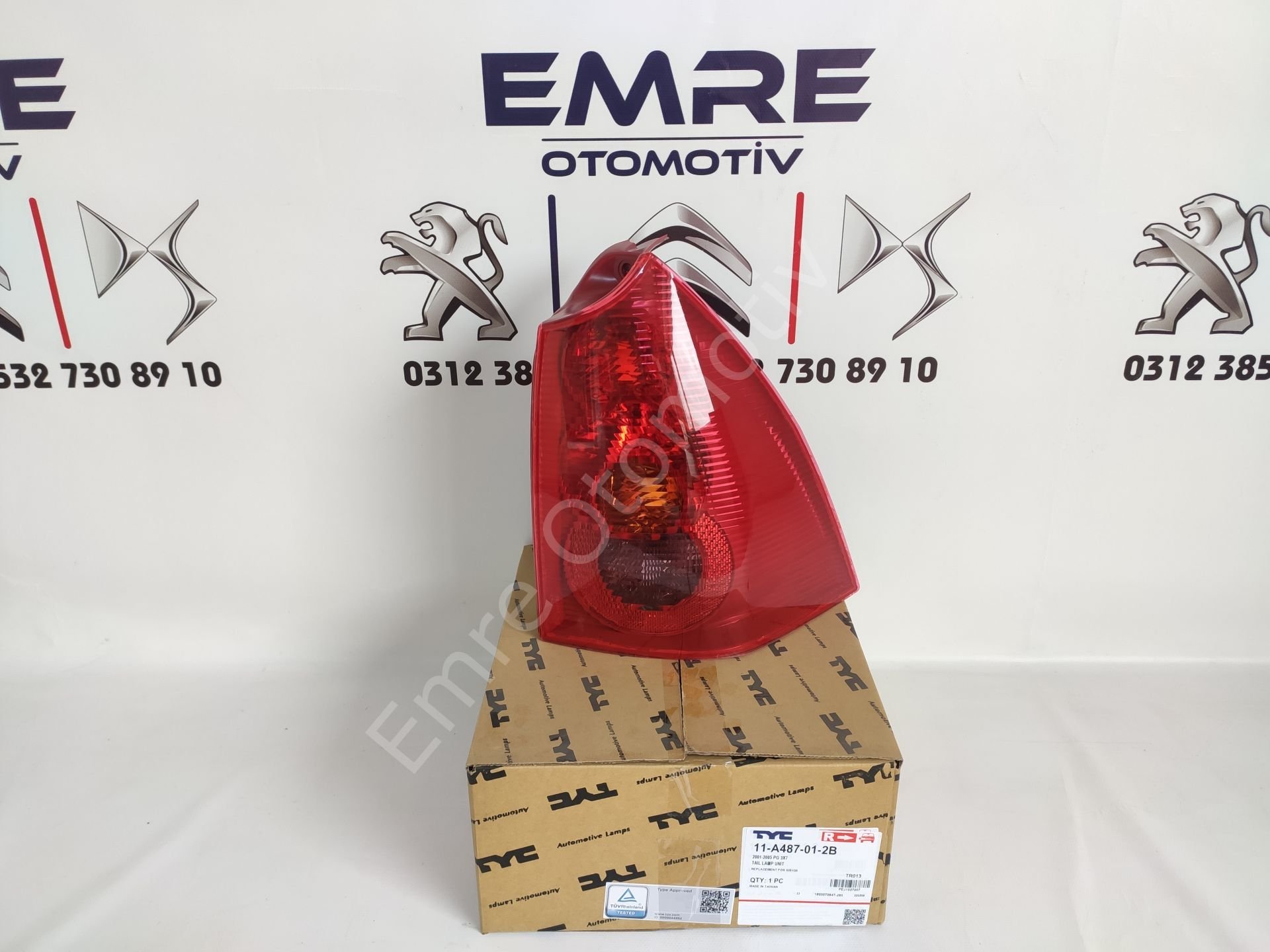 Peugeot 307 SW Sağ Arka Stop Lambası 03-05 6351.Q6