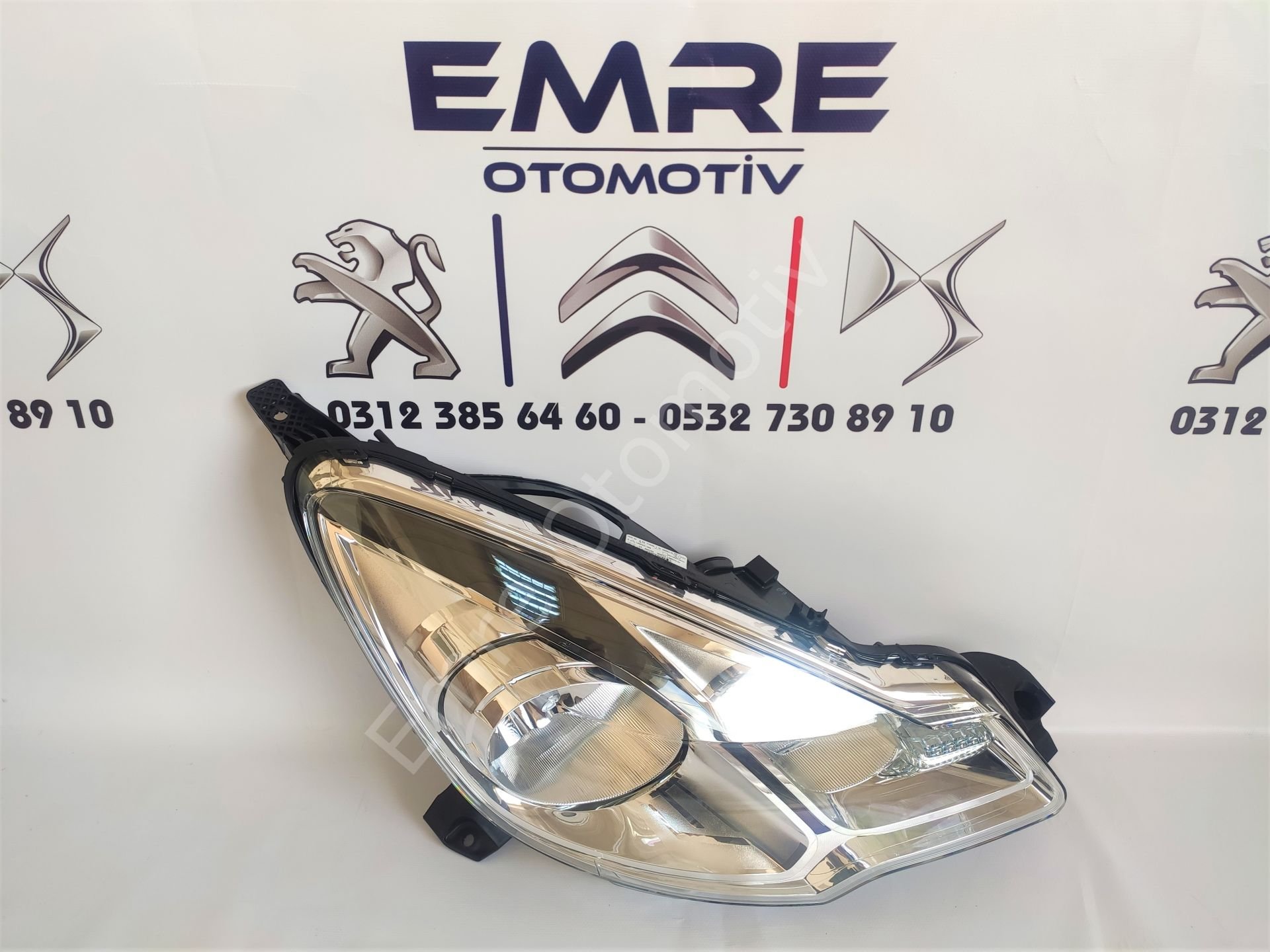 Citroen C3 Far Sağ DS3 Far Sağ Siyah Çizgili 1606931480