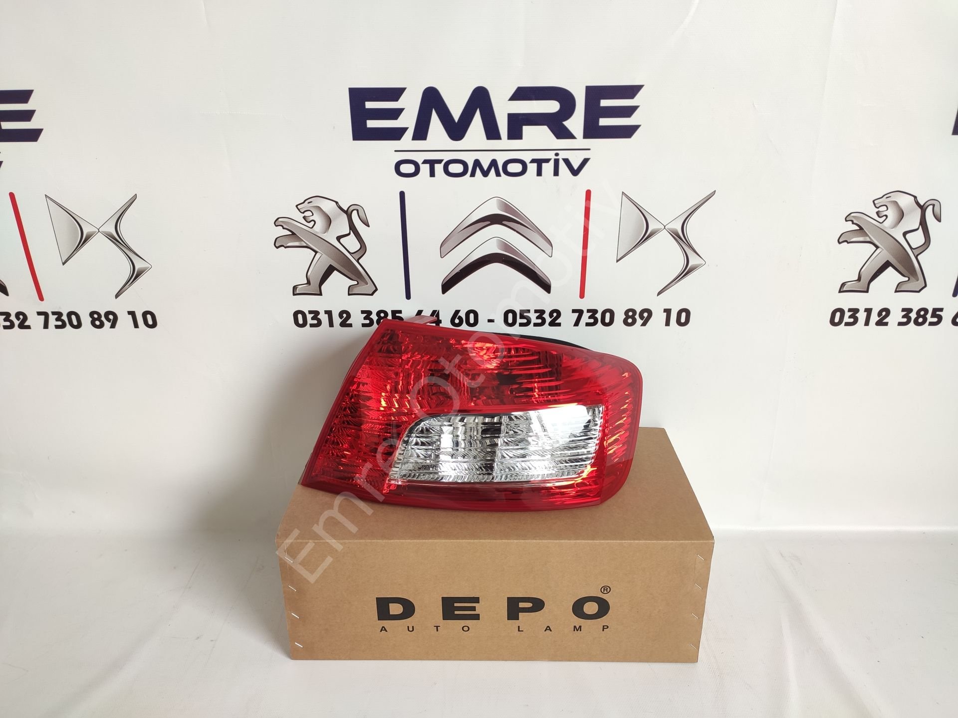 Peugeot 407 Sağ Stop Lambası Makyajlı 6351.HP DEPO