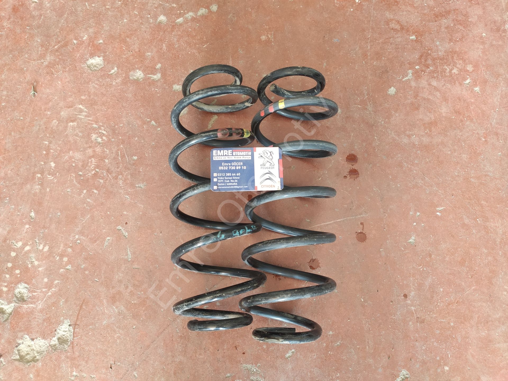 Citroen C4 Arka Helezon Yay 04-10 Çıkma