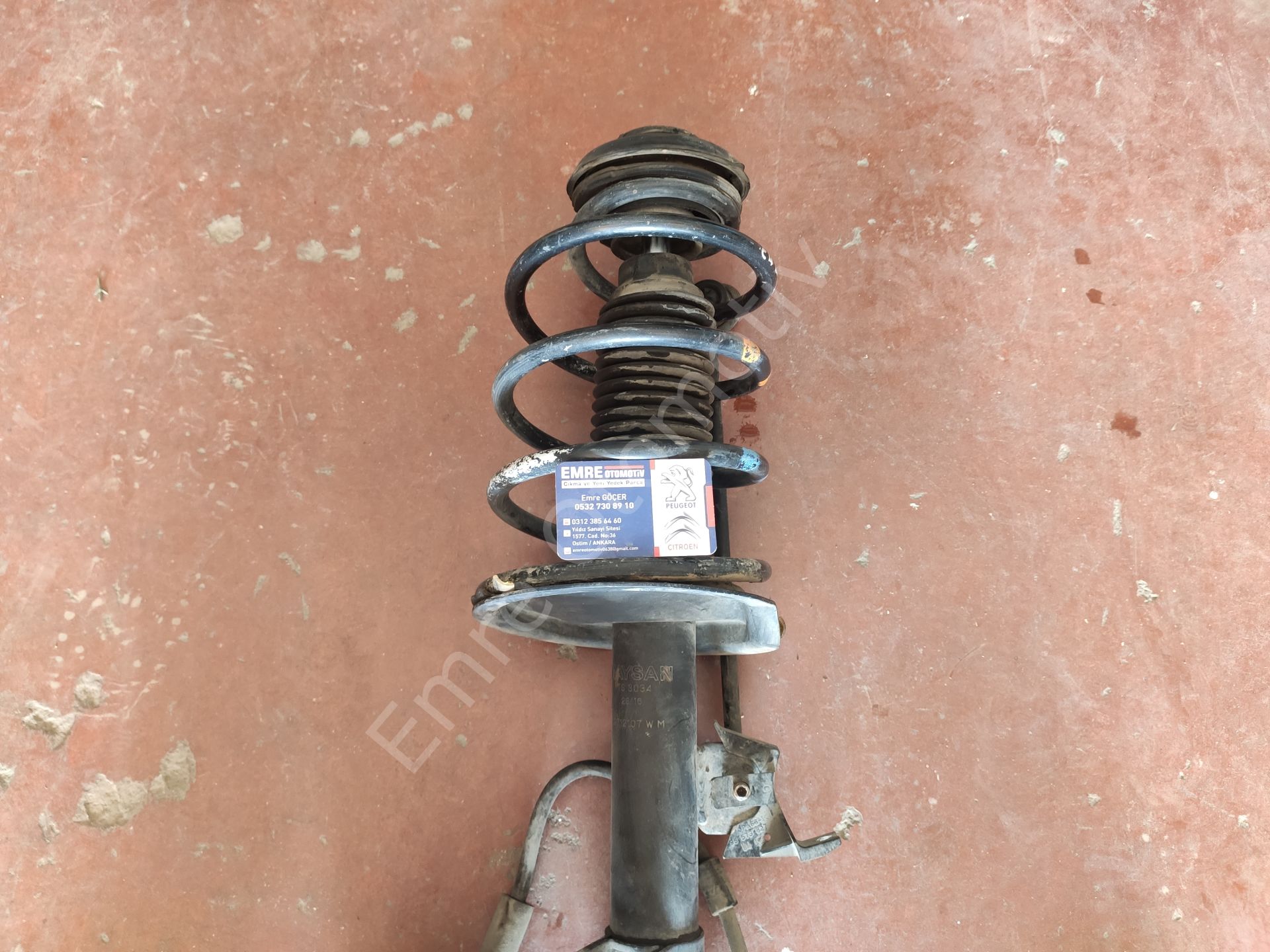 Citroen C4 Amortisör Helezon 04-10 Çıkma