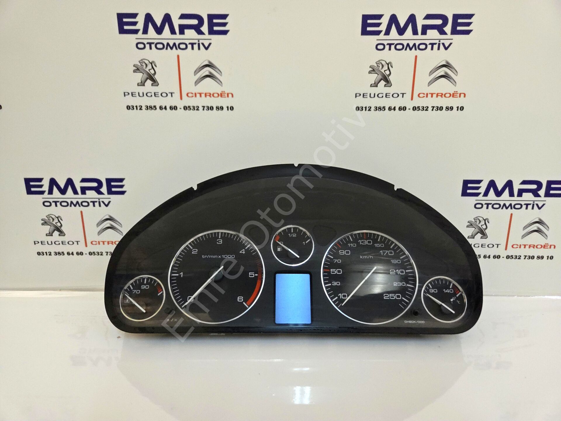 Peugeot 407 Kilometre Saati Hız Gösterge Panel Kadran 9646283280