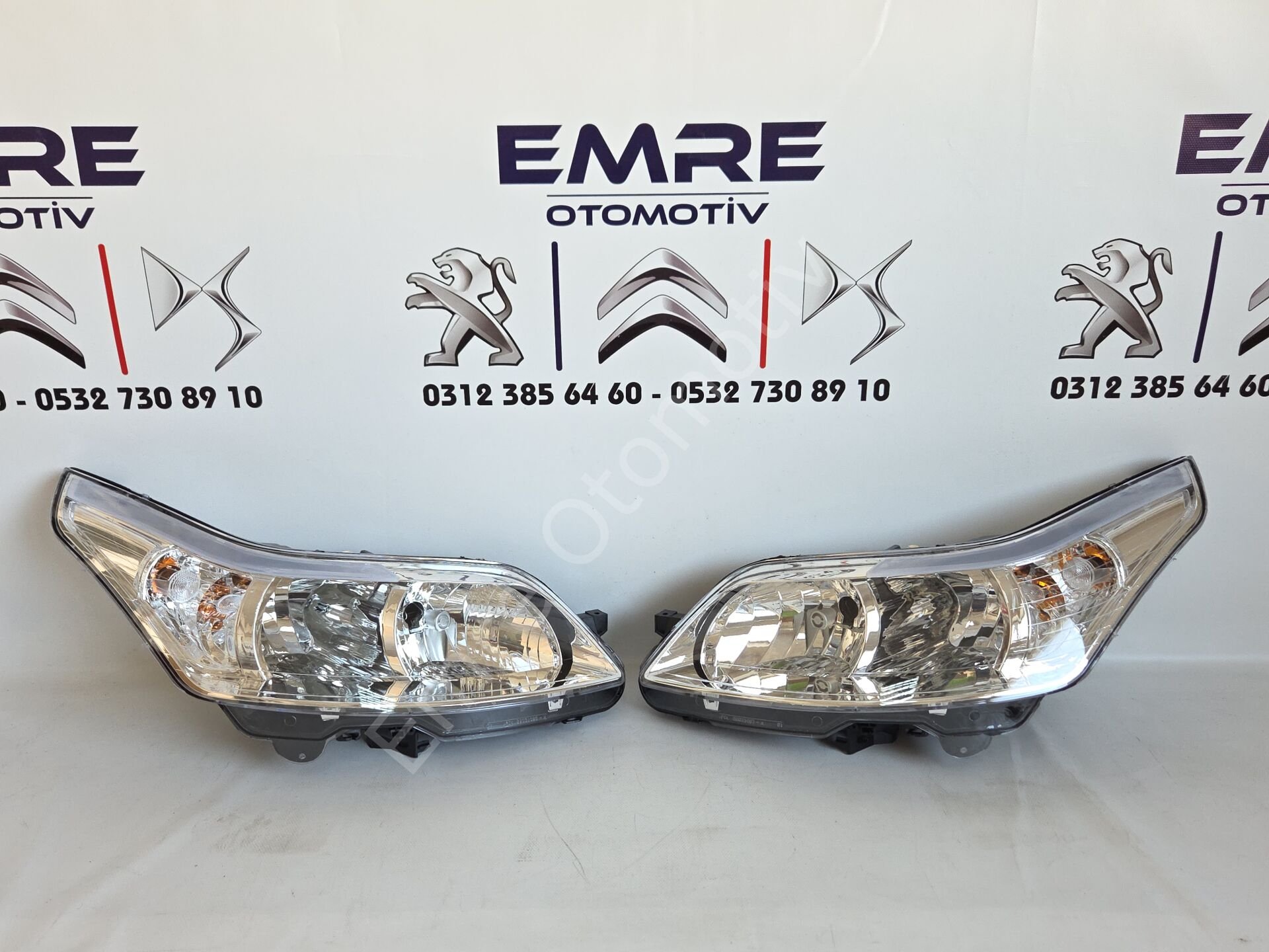 Citroen C4 Far Sağ 6206.L4 Citroen C4 Far Sol 6208.L4 Takım İthal